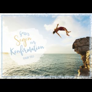 Faltkarte: Gottes Segen zur Konfirmation