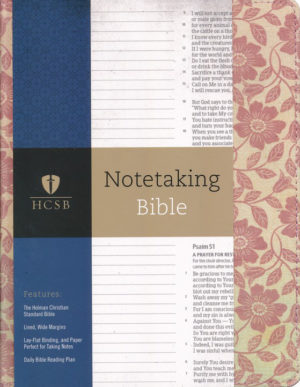 HCSB - Notetaking Bible