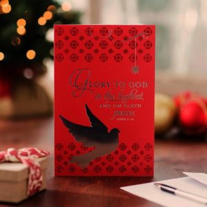 Weihnachtskarte: Glory to God in the Highest (18 Stück)