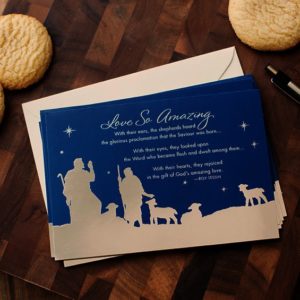Weihnachtskarte: Love so Amazing (18 Stück)