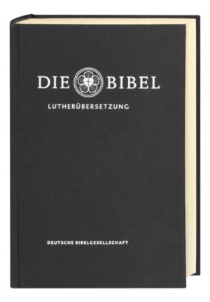 Lutherbibel 2017 Standardausgabe mit Apokryphen schwarz