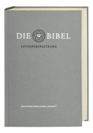 Lutherbibel 2017 Standardausgabe mit Apokryphen silbergrau