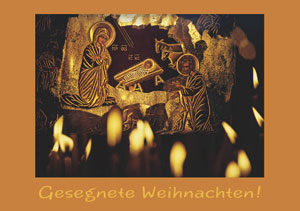 Faltkarten: Gesegnete Weihnachten