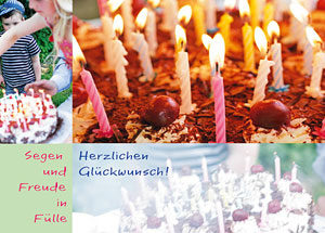 Faltkarten: Segen und Freude in Fülle (5 Stück)