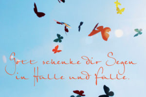 Faltkarte: Gott schenke dir Segen ... (5 Stk)