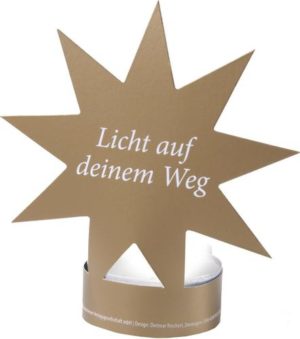 Tischschmuck: Weihnachtsstern (10 Stück)