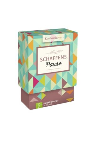 Spruchkartenbox: Anja Schäfer - KostbarKarten SchaffensPause