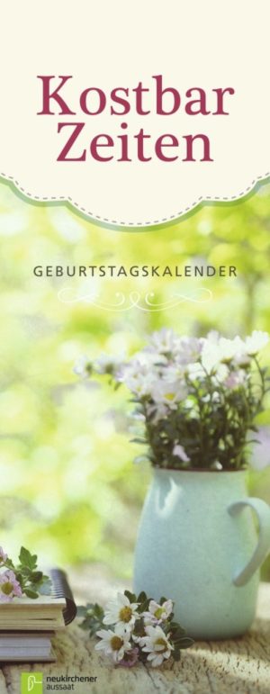 KostbarZeiten: Geburtstagskalender (immerwährend)