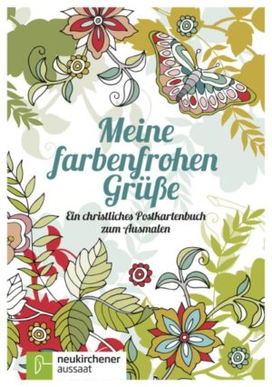 Postkartenbuch: Meine farbenfrohen Grüsse