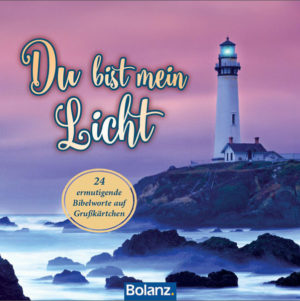 Miniaufstellbuch: Du bist mein Licht