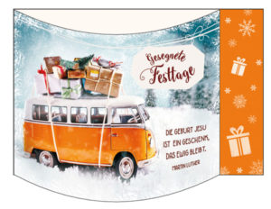 Duo-Karte: Gesegnete Festtage
