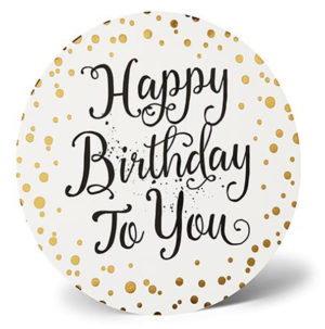 Aufstellgruss: Happy Birthday To You