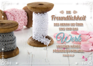 Postkarte: Die Freundlichkeit des Herrn sei...