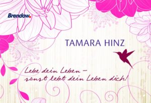 Aufstellbuch: Tamara Hinz - Leben dein Leben sonst lebt dein Leben dich!