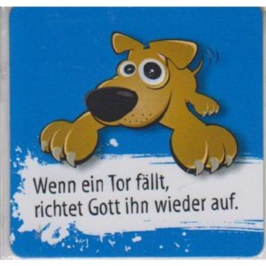 Magnet: Arno Backhaus - Wenn ein Tor fällt, richtet Gott ihn wieder auf