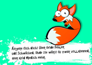Postkarte: Ärgere dich nicht ...