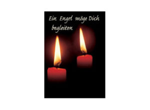Faltkarte: Ein Engel möge dich begleiten