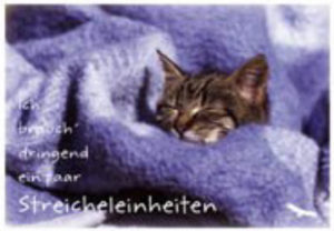 Postkarten-Serie (10 Karten): Ich brauch dringend ein paar