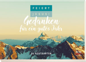 Postkartenbuch: Feiert Jesus! - Gedanken für ein gutes Jahr
