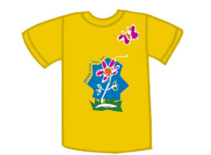 Kinder T-Shirt: Blume