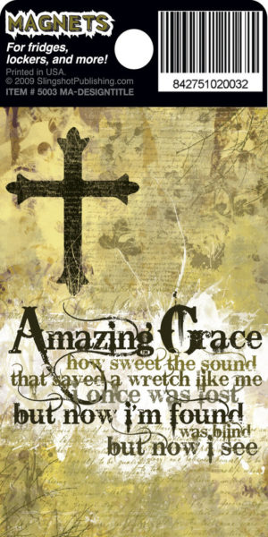 Magnet: Amazing Grace