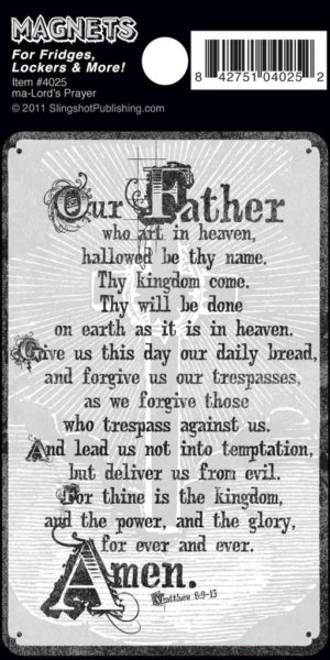 Magnet: The Lord's Prayer