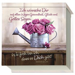 Notizblock: Wie froh bin ich