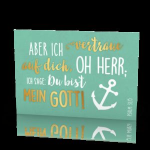 Postkarten: Anker (12 Stück)