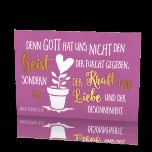 Postkarten: Blumentopf (12 Stück)