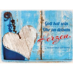 Magnet: Gott hat sein Ohr an deinem Herzen