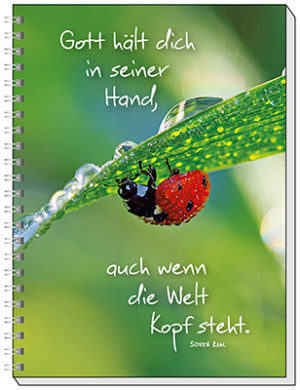 Memo-Block A6: Gott hält dich in seiner Hand