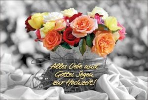 Faltkarte-Hochzeit: Die Liebe allein versteht das Geheimnis