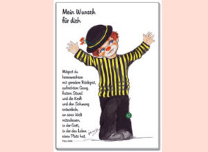 Postkarten-Serie: Mein Wunsch für dich... (4 Stück)