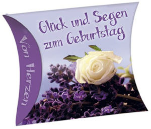 Schafmilchseife Herz: Glück und Segen zum Geburtstag