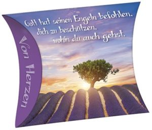 Schafmilchseife Herz: Gott hat seinen Engeln befohlen