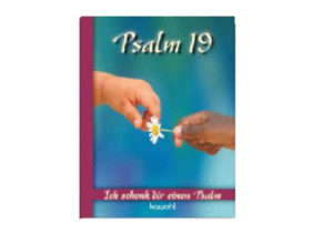 Mini-Bildband - Psalm 19: Ich schenk dir einen Psalm