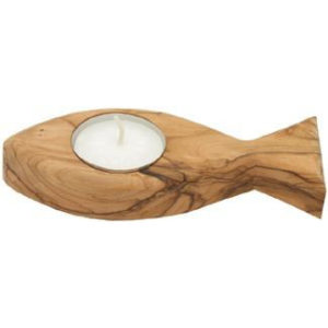 Teelichthalter Ichthysfisch