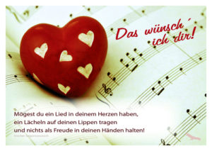 Postkarte: Das wünsche ich dir