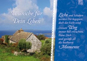 Laternenkarte: Wünsche dür Dein Leben