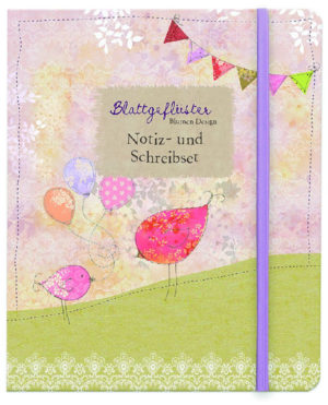 Notiz- und Schreibset: Blattgeflüster