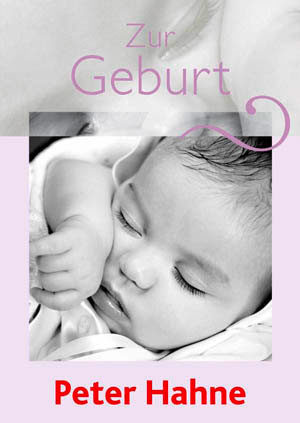 Peter Hahne - Zur Geburt (Grussbrief)