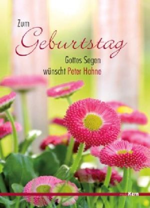 Aufstell-Grusskarte: Zum Geburtstag Gottes Segen
