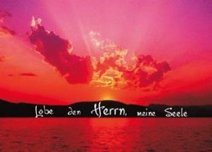 Postkarten: Lobe den Herrn meine Seele