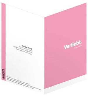 Faltkarte: Eva Jung - Verliebt (5 Stk.)