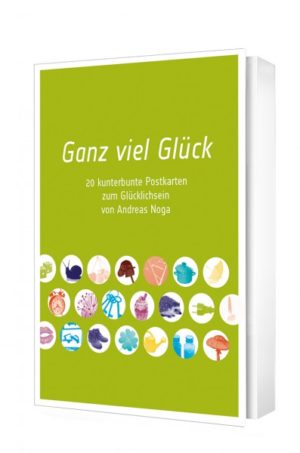 Postkartenbuch: Andreas Noga - Ganz viel Glück