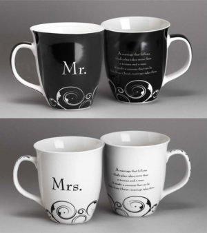 Tasse: Mrs. (1 Stück)
