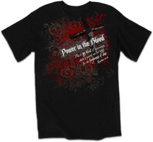 T-Shirt: Power in the Blood (M)