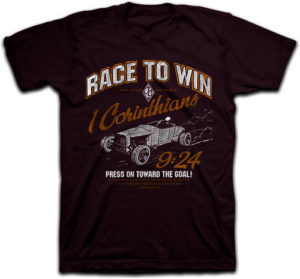 T-Shirt: Race to win (S)