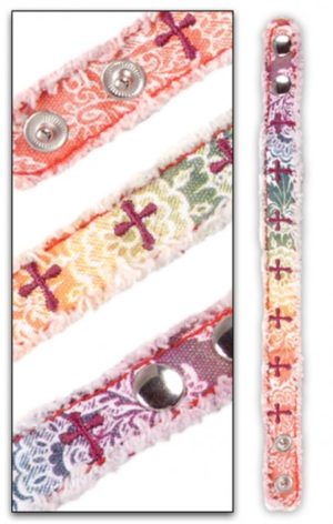 Armband: Kreuze (Regenbogen)