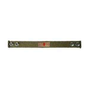 Armband: Rotes Kreuz in Bronze